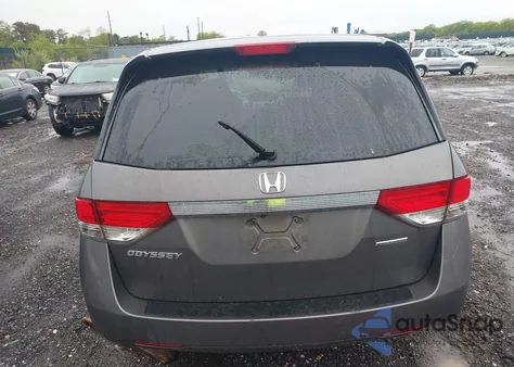 2016 Honda Odyssey Se из США, поврежденный, VIN 5FNRL5H31GB021753